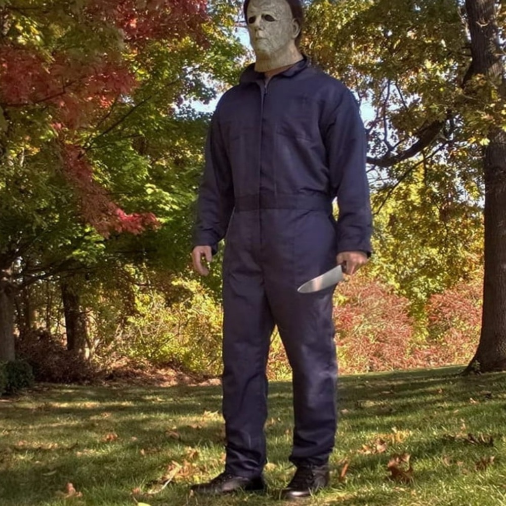 Halloween Mike Myers Kids Jumpsuit Costume